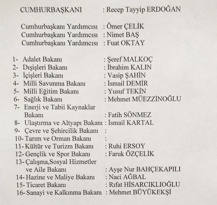 yeni bakanlar kimler internette dolasan 2 bomba kabine listesi yeni bakanlar kimler internette dolasan 2 bomba kabine listesi