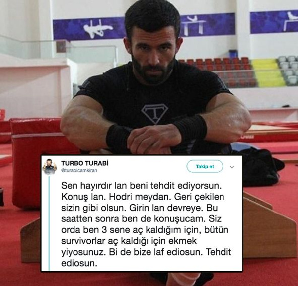 Survivor Turabi kendisini tehdit eden Murat Özarı'yı topa tuttu - Sayfa 4