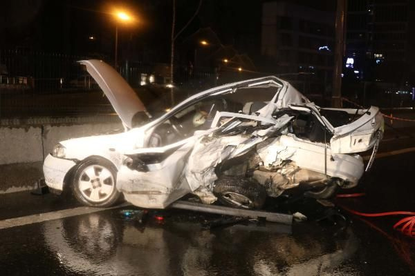 D100 Karayolu'nda zincirleme kaza: 1 ölü, 4 yaralı - Sayfa 1