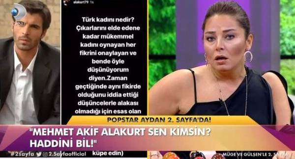 Popstar Aydan savcılığı göreve çağırdı! Mehmet Akif Alakurt için olay sözler - Sayfa 2