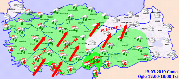 Meteorolojiden yurt genelinde yağış uyarısı (15 Mart Cuma) - Sayfa 4