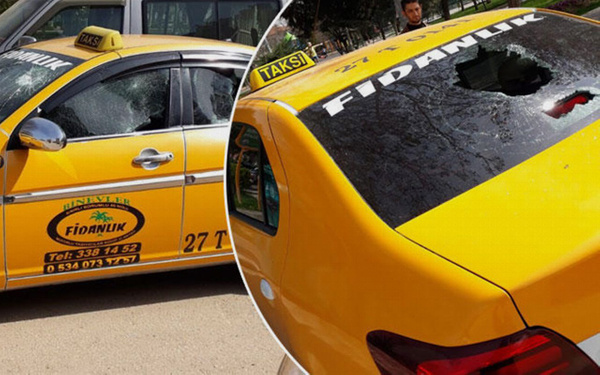 Gaziantep'te taksicilerin yolcu kavgası kanlı bitti: 2 yaralı - Sayfa 1