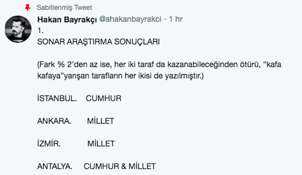 SONAR'ın son seçim anketi fos çıktı anket yerine bakın ne yayınladılar - Sayfa 4