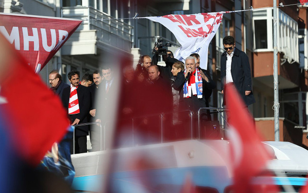 Binali Yıldırım seçim çalışmalarını Silivri'de tamamladı - Sayfa 3