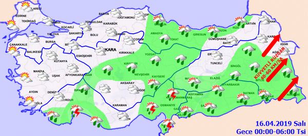Meteorolojiden 6 il için kuvvetli yağış uyarısı - Sayfa 1