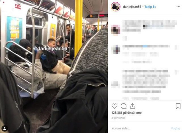 Bir anda bacağını kopardı! Metroda korku dolu anlar - Sayfa 1