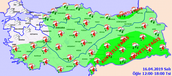 Meteorolojiden 6 il için kuvvetli yağış uyarısı - Sayfa 3