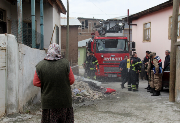 Erzincan'da korkutan olay! Mazotla sobayı tutuşturmak isterken... - Sayfa 1