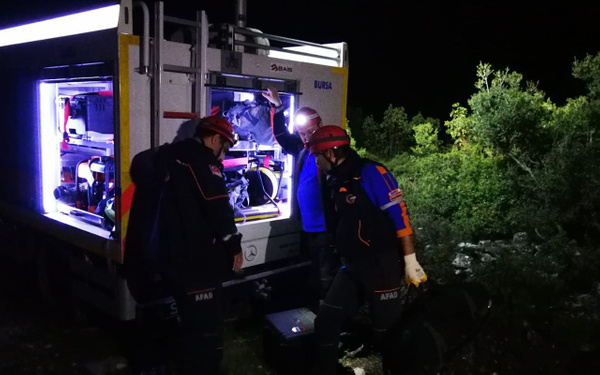 Bursa'da 8 defineci kazdıkları kuyuda mahsur kaldı - Sayfa 1