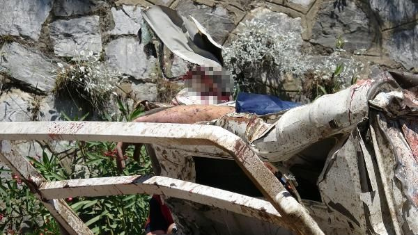 Muğla'da çekici uçuruma yuvarlandı 2 ölü 1 yaralı - Sayfa 3