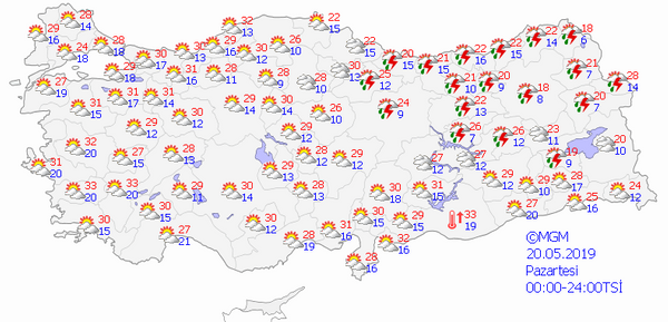 Meteoroloji uyardı İç ve batı kesimlerde sıcaklıklar artıyor - Sayfa 4