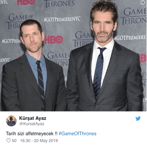 Game of Thrones'un hayal kırıklığı olan finali sosyal medyanın diline düştü - Sayfa 4