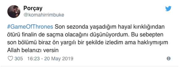 Game of Thrones'un hayal kırıklığı olan finali sosyal medyanın diline düştü - Sayfa 3