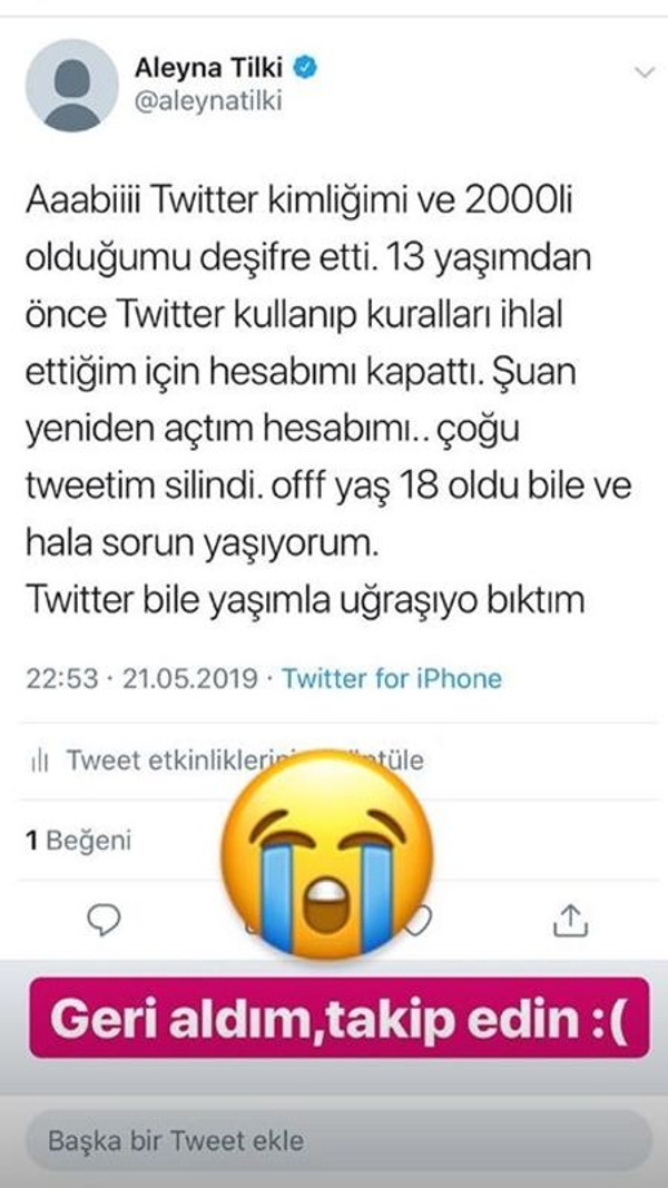 Aleyna Tilki kuralları ihlal etti! Twitter hesabı kapatıldı - Sayfa 4