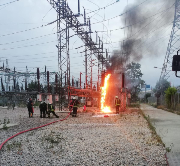 Bursa'da trafo merkezinde yangın - Sayfa 2