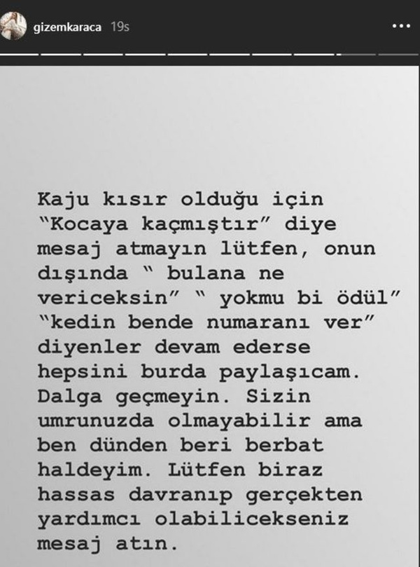 Gizem Karaca herkesten yardım istemişti! Acı haberi sosyal medyadan duyurdu - Sayfa 4