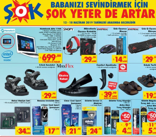 Babalar Günü hediyesi BİM, A101, Şok market, CarrefourSA indirim ve fırsat kataloğu - Sayfa 2