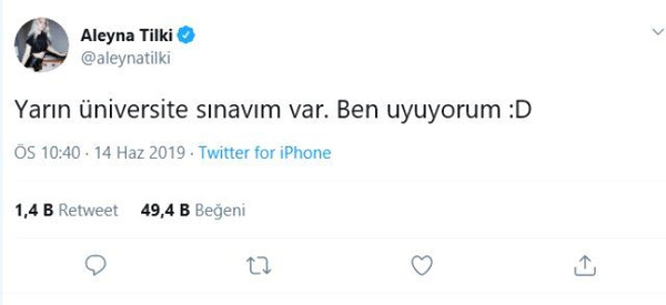 Üniversite sınavına Aleyna Tilki girdi. 'Nasıl geçti' sorusuna bakın ne cevap verdi - Sayfa 3