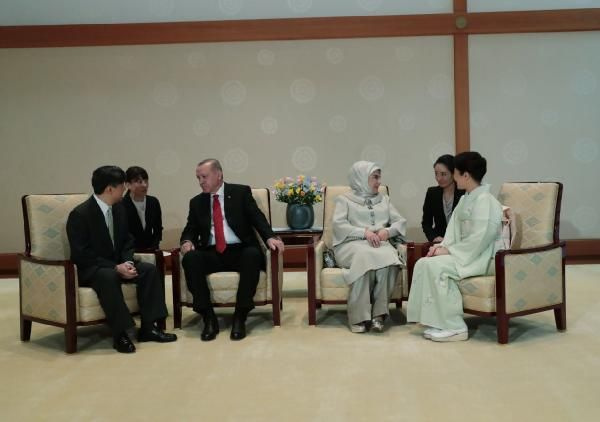 Cumhurbaşkanı Erdoğan, Japonya İmparatoru Naruhito ile görüştü - Sayfa 3