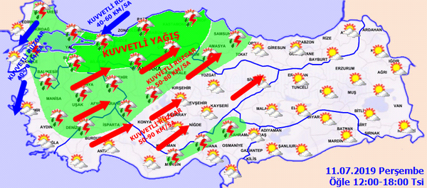 Meteorolojiden sağanak uyarısı - Sayfa 3