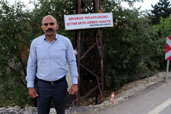 Tokat'ta muhtar köyün girişine astı! Bu köyde yasak - Sayfa 1