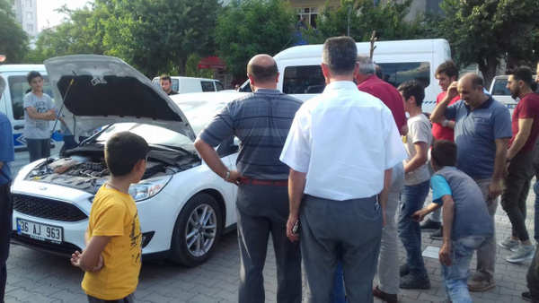 Kart'ta Park halindeki otomobile giren yılanı itfaiye çıkarttı - Sayfa 3