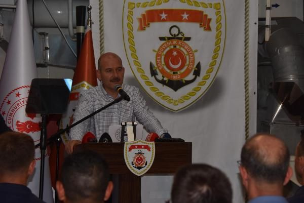 Bakan Soylu, TCS Dost Gemisiyle gece seyrine çıktı - Sayfa 1