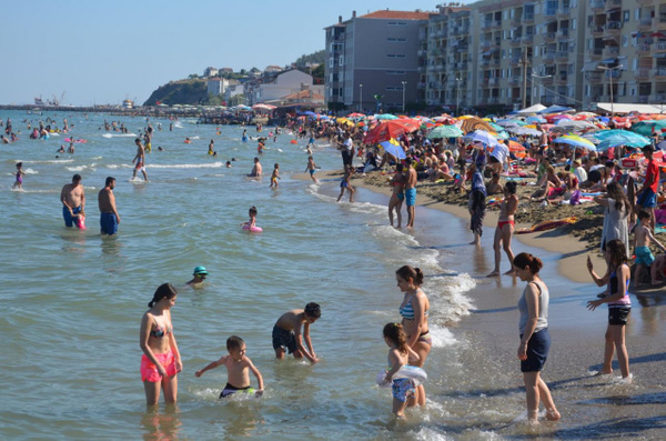 Tekirdağ'da plajlar doldu taştı - Sayfa 4