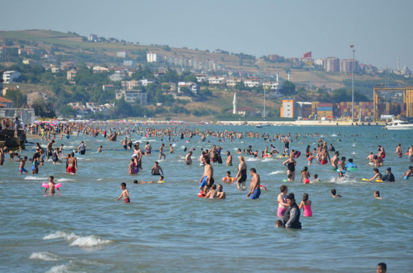 Tekirdağ'da plajlar doldu taştı - Sayfa 3
