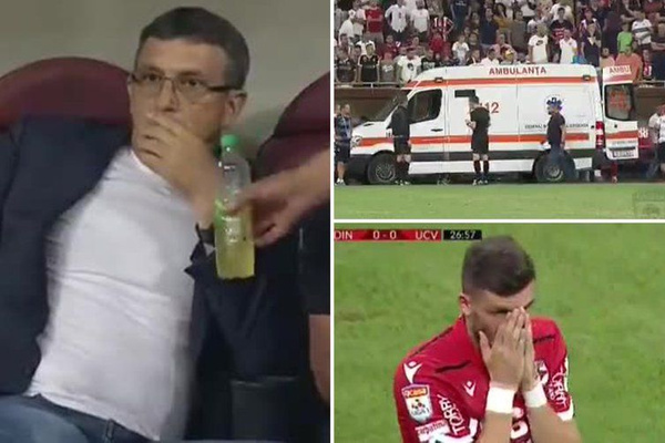 Dinamo Bükreş'in hocası kulübede kalp krizi geçirdi yürekler ağza geldi - Sayfa 1