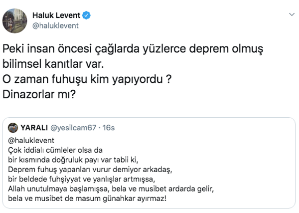 Haluk Levent Denizli depreminin ardından çileden çıktı: Fuhuşu kim yapıyordu? - Sayfa 5