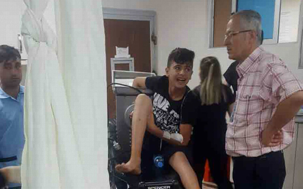 Gaziantep'te bir çocuk elini kıyma makinesine kaptırdı - Sayfa 1