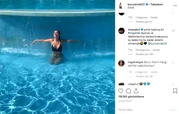 Sinan Akçıl'ın eşi Burcu Kıratlı bikinili halini paylaştı! Akçıl'ın yorumu bakın ne oldu - Sayfa 3