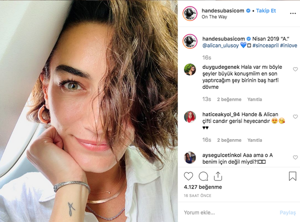 Hande Şubaşı iş adamı sevgilisinin adının baş harfini koluna kazıttı! - Sayfa 2