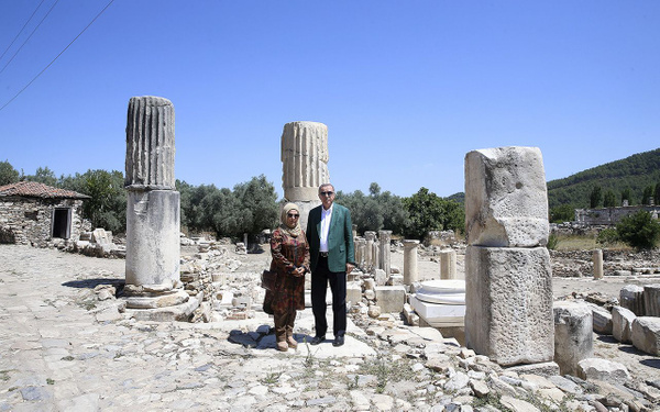 Cumhurbaşkanı Erdoğan Stratonikeia Antik Kenti'ni ziyaret etti - Sayfa 4