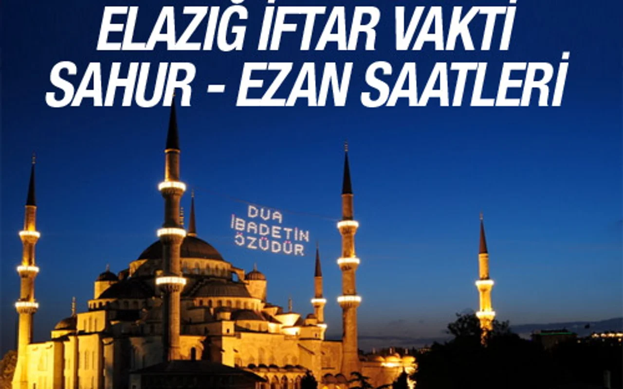 2018 Imsakiye Elazig Sahur Imsak Vakti Iftar Ezan Saatleri Internet Haber