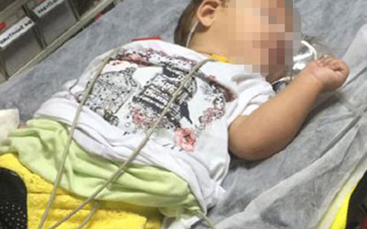 8 aylık bebek uyuşturucu komasına girdi Haber