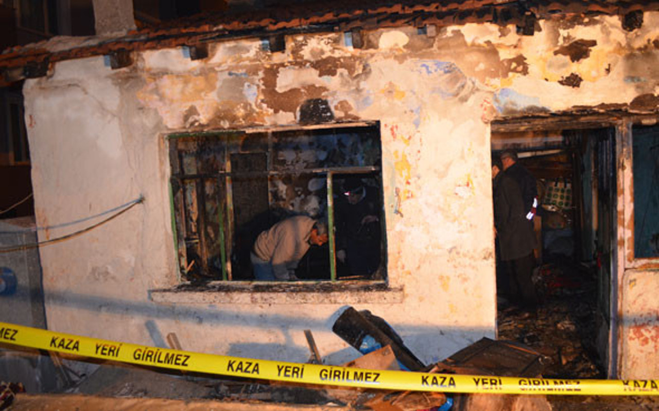 13 aylık bebek yangında öldü feci olay! Haber