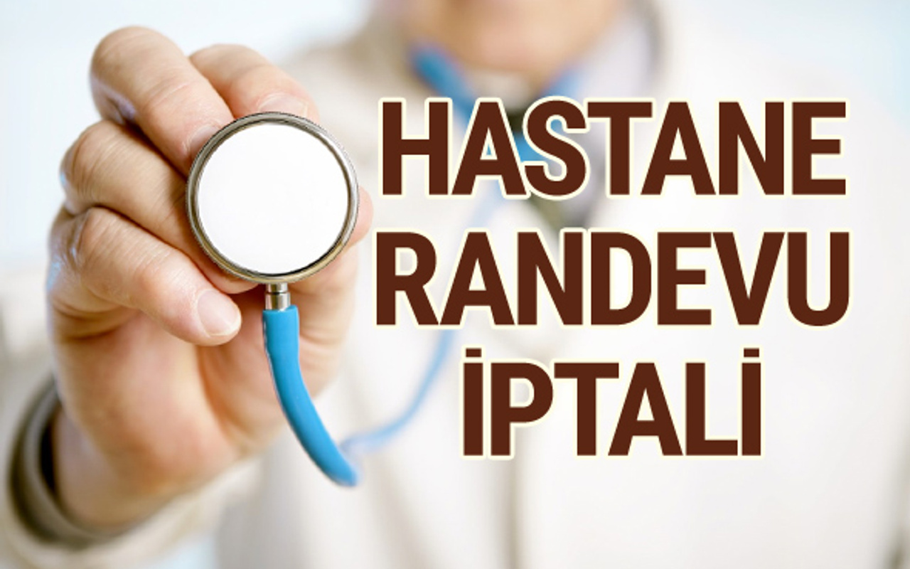 mhrs hastane randevusu nasil iptal