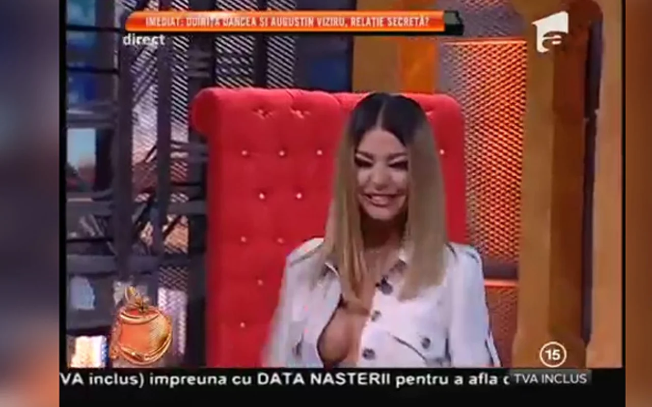canli yayina ic camasirsiz cikinca yurek hoplatan frikik