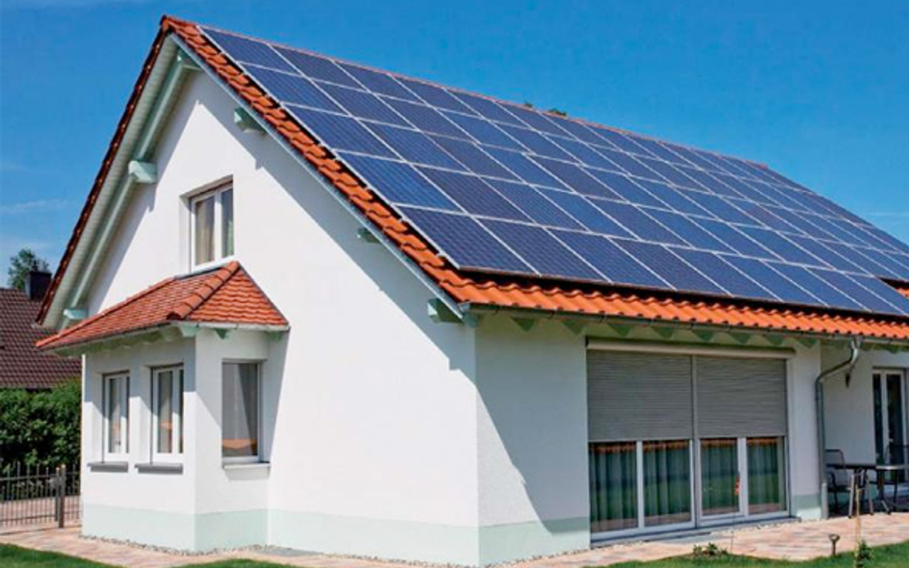 Bir Evin Elektrik Ihtiyacını Karşılayacak Güneş Paneli