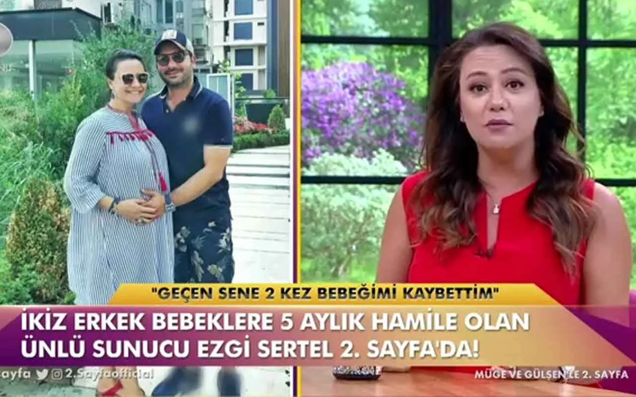 ezgi sertelden itiraf reklam arasinda 7 haftalik bebegimi dusurdum internet haber