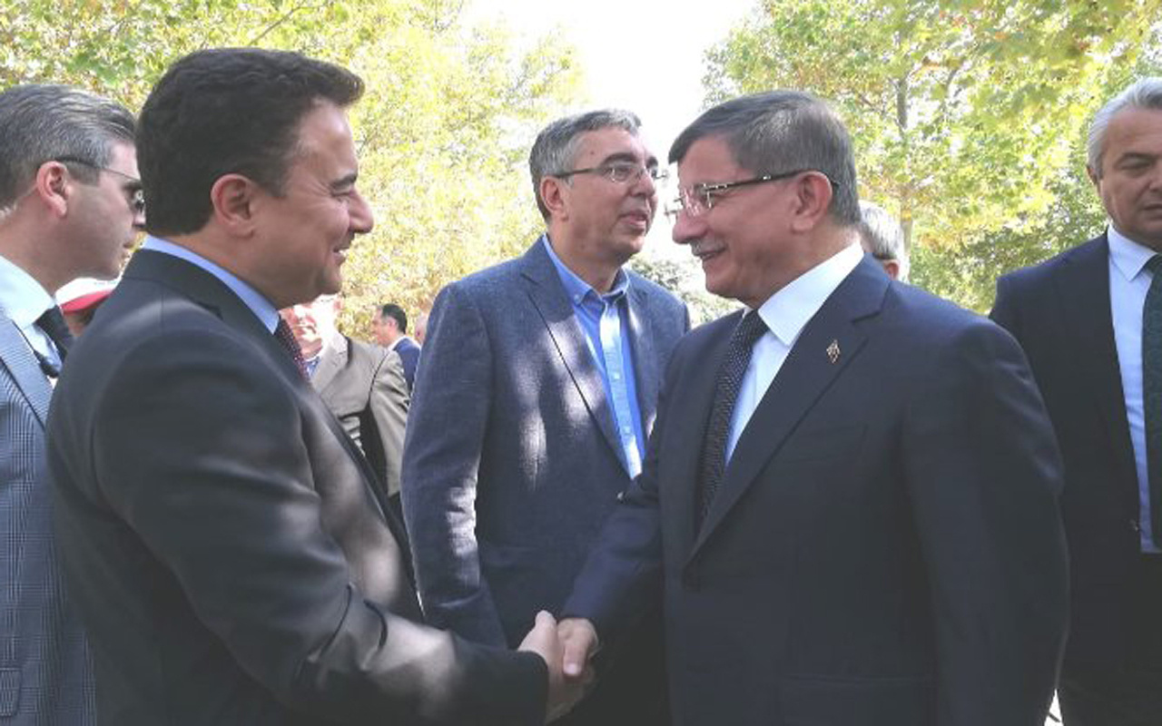 Ahmet Davutoğlu ve Ali Babacan aylar sonra ilk kez karşı ...