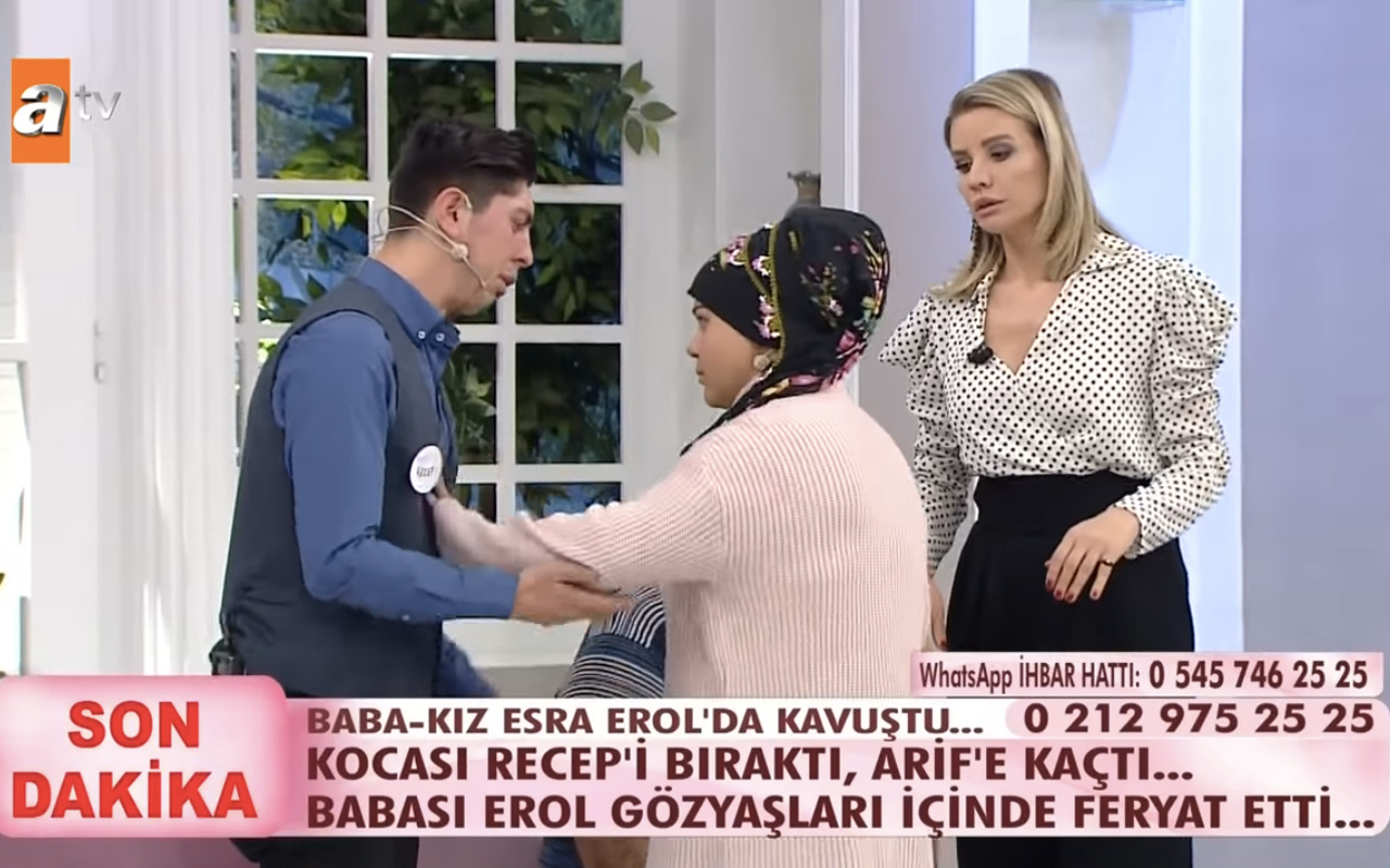 Esra Erolda Recep Ile Hülya Yüzleşti Arif Izleyen Herkese Kafayı