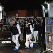 Suudi Konsolosluğu'ndan böyle çıktılar! O kırmızı lekeler ne?