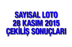 Sayısal Loto sonuçları 28 Kasım çekilişi MPİ bu hafta...