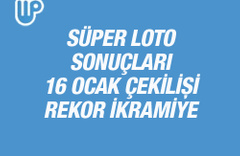 Süper Loto sonuçları Milli Piyango İdaresi 14 Ocak 2016