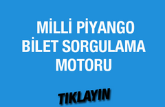 Milli Piyango çekiliş sonuçları bilet sorgulama 29 Temmuz 2016