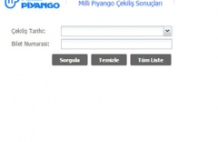 Milli Piyango çekiliş sonuçları 9 Temmuz bilet sorgulama