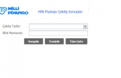 Milli Piyango çekiliş sonuçları 9 Mayıs 2015